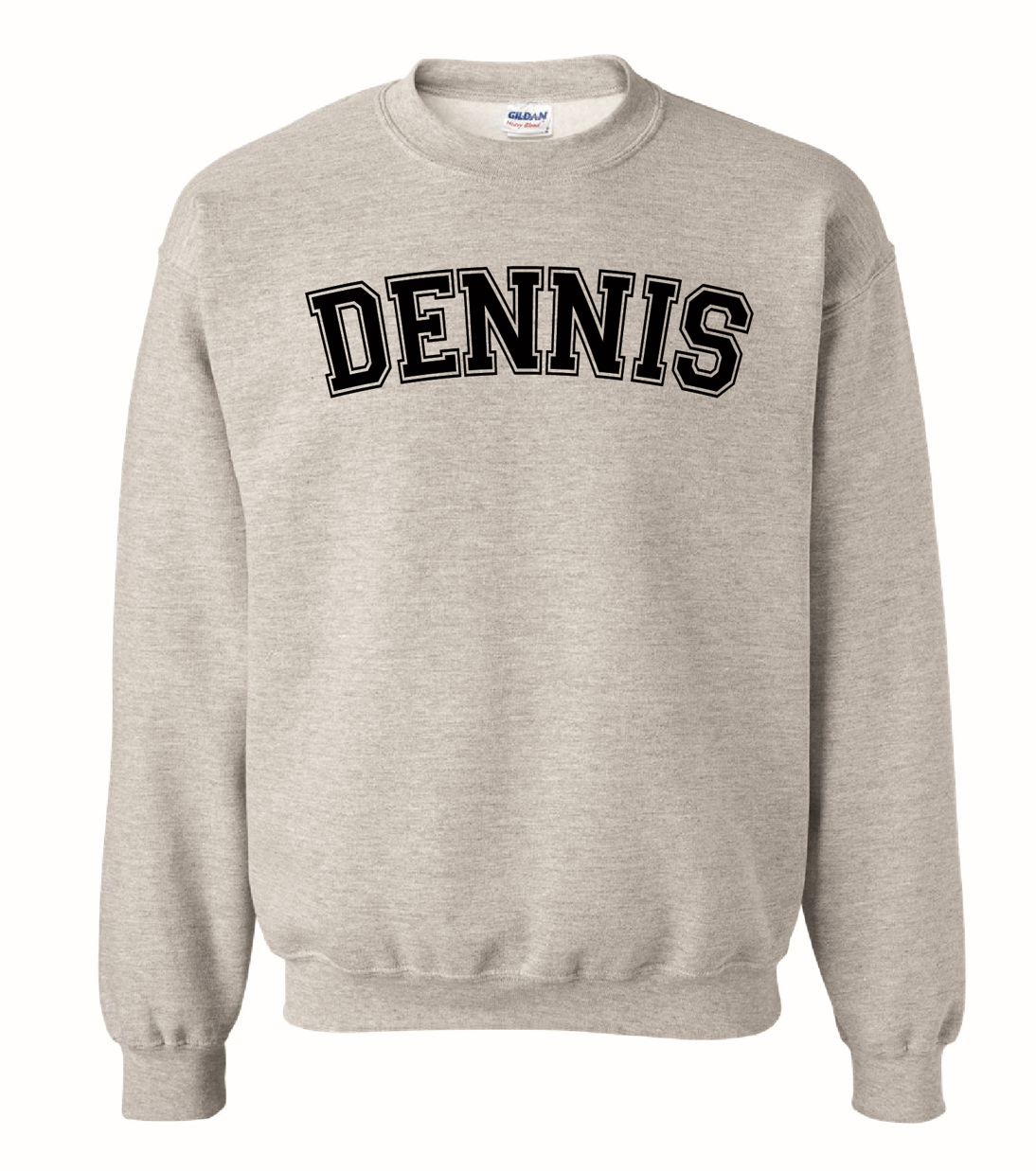 Classic Grey Dennis Crewneck Sweatshirt