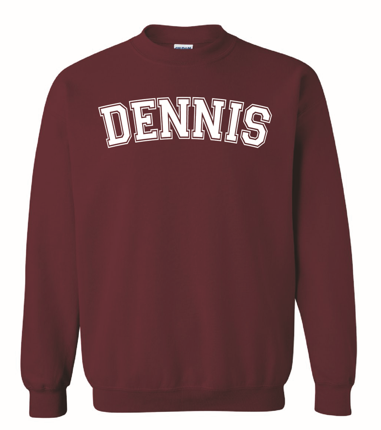 Classic Cranberry Dennis Crewneck